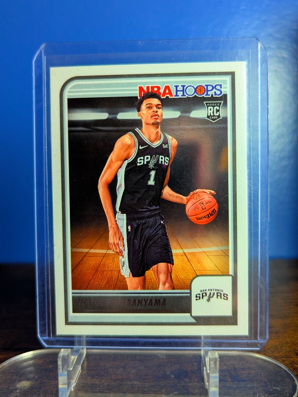 2023-24 Panini NBA Hoops - Rookies #277 San Antonio Spurs ROOKIE SPURS RC